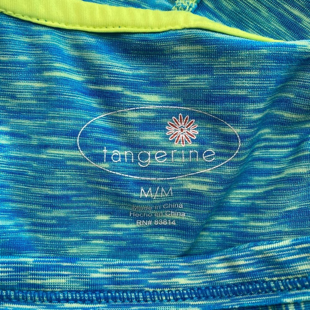 Tangerine Space Dye Pullover Hoodie Mint - Picture 7 of 13